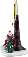 Lemax north pole romance verlicht kerstdorp tafereel Santa's Wonderland 2025 - afbeelding 3