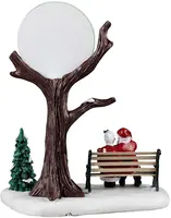 Lemax north pole romance verlicht kerstdorp tafereel Santa's Wonderland 2025 - afbeelding 4