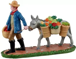Lemax off to market kerstdorp figuur type 4 Caddington Village 2022 - afbeelding 1