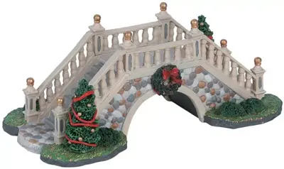 Lemax park footbridge kerstdorp tafereel 2006 - afbeelding 1