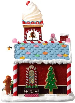 Lemax pat-a-cake primary kersthuisje Sugar 'N' Spice 2023 - afbeelding 3