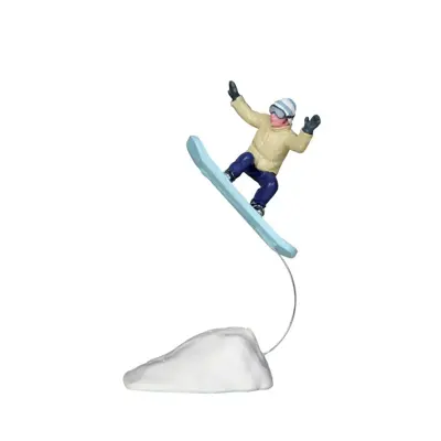 Lemax phat air! kerstdorp figuur type 2 Vail Village 2012 - afbeelding 1