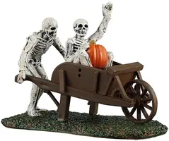 Lemax playful skeletons yard decoration halloween figuur Spooky Town 2025 - afbeelding 1