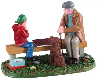Lemax playing with gramps kerstdorp figuur type 4 2021 - afbeelding 1