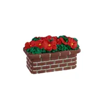 Lemax poinsettia planter kerstdorp accessoire 2024