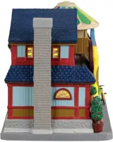 Lemax polka dot's clubhouse verlicht kersthuisje Caddington Village 2023 - afbeelding 2