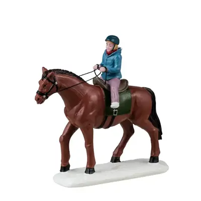 Lemax practice trails s/2 kerstdorp figuur type 3 Vail Village 2024 - afbeelding 1