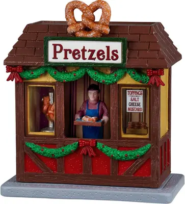Lemax pretzels kersthuisje Caddington Village 2026 - afbeelding 1