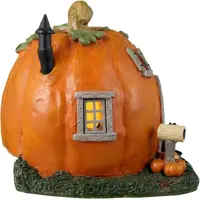 Lemax pumpkin cottage verlicht tafereel Spooky Town 2023 - afbeelding 2