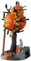 Lemax pumpkin tree house verlicht tafereel Spooky Town 2021 - afbeelding 3