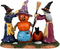 Lemax pumpkin witch halloween figuur Spooky Town 2023 - afbeelding 1