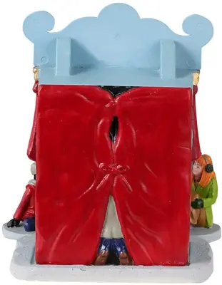 Lemax puppet theatre, set of 3 kerstdorp tafereel Caddington Village 2023 - afbeelding 5
