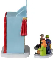 Lemax puppet theatre, set of 3 kerstdorp tafereel Caddington Village 2023 - afbeelding 3