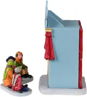 Lemax puppet theatre, set of 3 kerstdorp tafereel Caddington Village 2023 - afbeelding 4