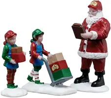 Lemax ready for shipping kerstdorp figuur type 3 Santa's Wonderland 2025 - afbeelding 2