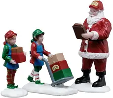 Lemax ready for shipping kerstdorp figuur type 3 Santa's Wonderland 2025 - afbeelding 1