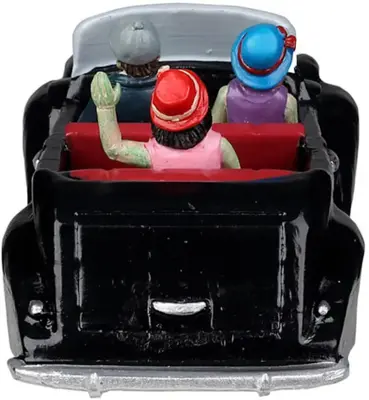 Lemax roaring roadster tafereel Spooky Town 2023 - afbeelding 3