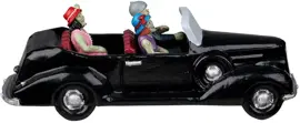 Lemax roaring roadster tafereel Spooky Town 2023 - afbeelding 4