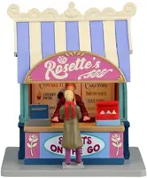 Lemax rosette's dessert bar verlicht kerstdorp tafereel Caddington Village 2023 - afbeelding 5