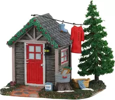 Lemax rustic washhouse kerstdorp accessoire Caddington Village 2020 - afbeelding 1