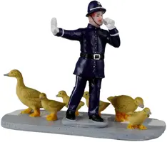 Lemax safe crossings kerstdorp figuur type 3 Caddington Village 2022 - afbeelding 1