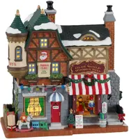 Lemax santa's list toy shop verlicht kersthuisje Caddington Village 2022 kopen?