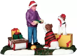 Lemax santa's pets kerstdorp figuur type 3 Harvest Crossing 2016 kopen?