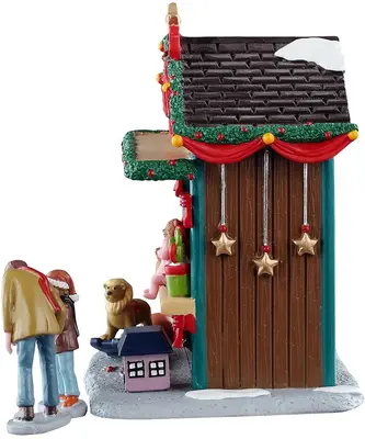 Lemax santa's workshop toys kerstdorp tafereel Caddington Village 2025 - afbeelding 4