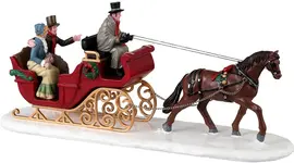 Lemax scenic sleigh ride kerstdorp tafereel Caddington Village 2023 kopen?