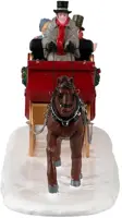 Lemax scenic sleigh ride kerstdorp tafereel Caddington Village 2023 - afbeelding 3