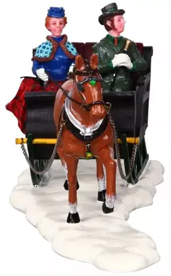 Lemax scenic sleighride kerstdorp tafereel 2007 - afbeelding 4