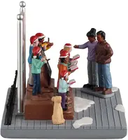 Lemax school christmas concert kerstdorp tafereel 2026 - afbeelding 2