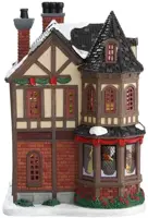 Lemax scrooge's manor verlicht kersthuisje Caddington Village 2017 - afbeelding 3