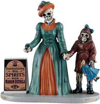 Lemax seance vendor halloween figuur Spooky Town 2026 - afbeelding 1