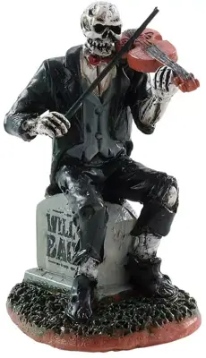 Lemax serenading the dead halloween figuur Spooky Town 2018 - afbeelding 1