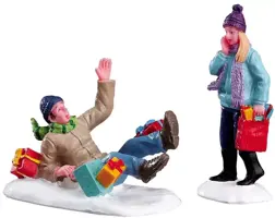 Lemax shopping date s/2 kerstdorp figuur type 3 2015 - afbeelding 1