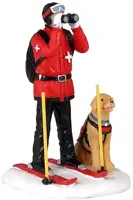 Lemax ski patrol kerstdorp figuur type 2 Vail Village 2021 - afbeelding 1