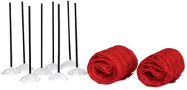 Lemax ski racing net s/10 kerstdorp accessoire Vail Village 2014 - afbeelding 1