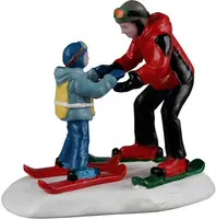 Lemax ski slope lesson kerstdorp figuur type 3 Caddington Village 2026 kopen?