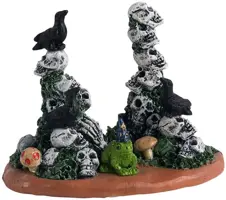 Lemax skull cairns accessoire Spooky Town 2021 - afbeelding 1
