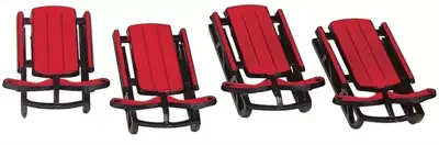 Lemax sled s/4 kerstdorp accessoire Vail Village 2003 - afbeelding 1