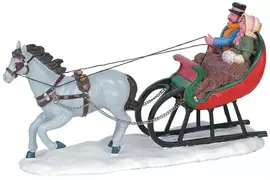 Lemax sleigh ride kerstdorp tafereel Caddington Village 2006 kopen?