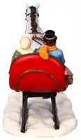 Lemax sleigh ride kerstdorp tafereel Caddington Village 2006 - afbeelding 4