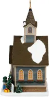 Lemax small town church verlichte kerk Caddington Village 2023 - afbeelding 3