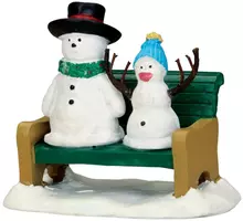 Lemax snowdad & snowbaby kerstdorp figuur type 2 Vail Village 2015 kopen?