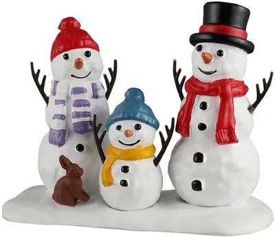 Lemax snowman family kerstdorp figuur type 4 Santa's Wonderland 2026 - afbeelding 1