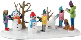 Lemax snowmen friends kerstdorp tafereel Vail Village 2023 kopen?