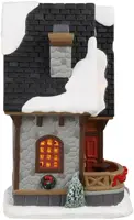 Lemax snowshoe bar & grill verlicht kersthuisje Vail Village 2020 - afbeelding 2