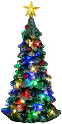 Lemax snowy christmas tree verlichte boom 2023 - afbeelding 1