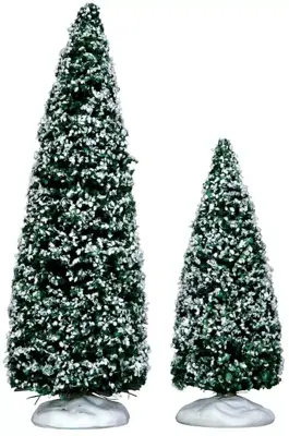 Lemax snowy juniper tree, medium & small s/2 boom 2013 - afbeelding 1